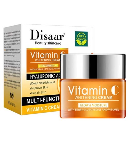 Disaar Vitamin C Multi Function Cream With Hyaluronic Acid Deep Nourishment 50ml